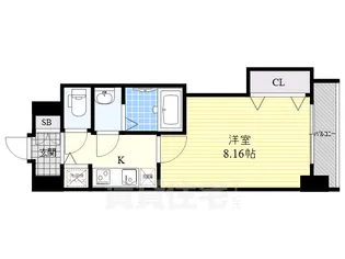 Luxe茨木【7階】の間取り