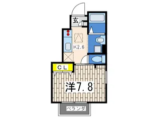 ホームイングV【1階】の間取り