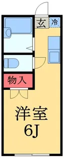 エステートピアシティ5 A【1階】の間取り