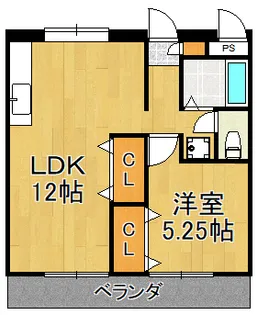 フローラTM【3階】の間取り