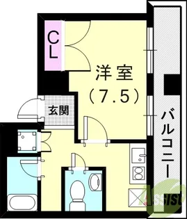 ラ・セーヌ西宮【11階】の間取り