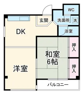 宮田ビル【4階】の間取り