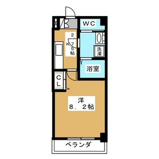 ドゥーエ西船橋【1階】の間取り