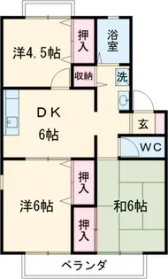 セジュール・ケイ【2階】の間取り