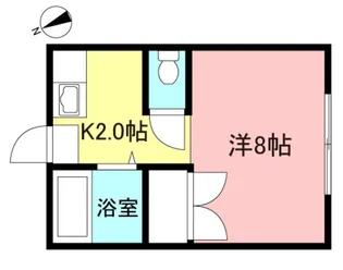 エディースハウス【1階】の間取り