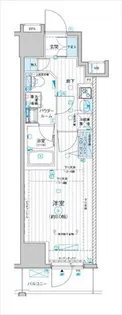 メインステージ入谷IV【8階】の間取り