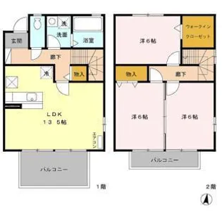 モダンリジエールの間取り