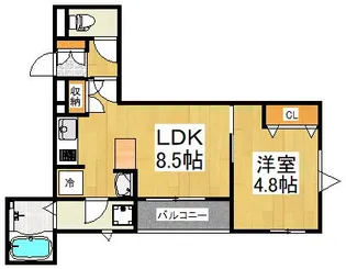 クレッシェンド20【1階】の間取り