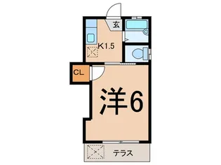 コ-ポあい【1階】の間取り