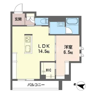 シャーメゾン アクシス【2階】の間取り