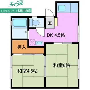 シティライフ青山【2階】の間取り