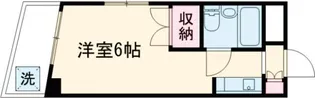 シティフラット25【1階】の間取り