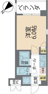 Chenon SK II【5階】の間取り