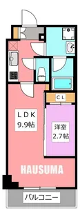 プラート宮坂【2階】の間取り