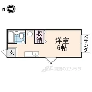ライフステージ広瀬東野【1階】の間取り