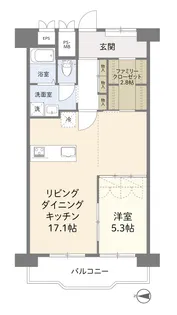 子育て世帯向け住宅 横浜若葉台3-2棟【10階】の間取り