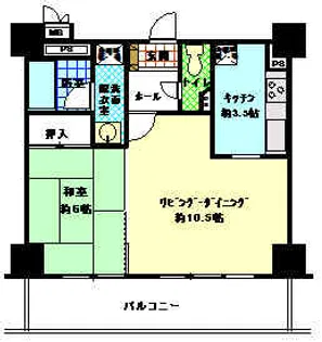 エバーグリーン高崎倉賀野 弐番館【14階】の間取り