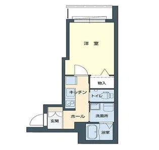 スタジオーネ駅南【1階】の間取り