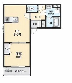アート香里園駅前【3階】の間取り