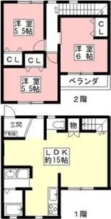 南陽荘【2階】の間取り