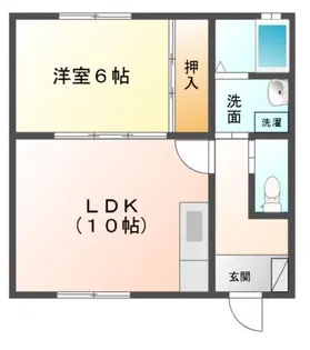 ビレッジ柏【1階】の間取り