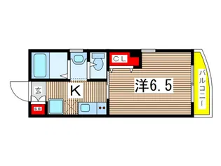 ソレイユ国立【1階】の間取り