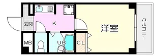 アクティ塚口【3階】の間取り