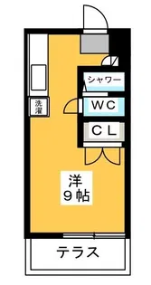 ヴォーヌング東山【1階】の間取り