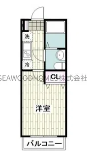フローラ横浜金沢【1階】の間取り