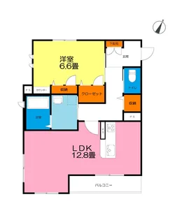 ブレム【3階】の間取り