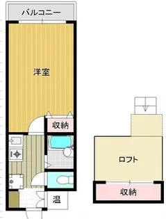 ロイヤルコート華【6階】の間取り