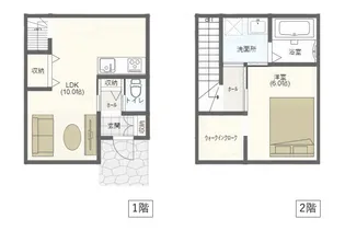 ファステート【1階】の間取り