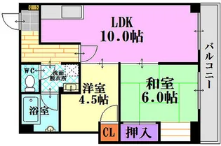 マンションサカエ【3階】の間取り