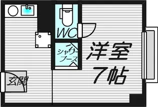 大阪府箕面市今宮3【マンション】の間取り