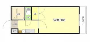 岡山県岡山市北区津島新野1【マンション】の間取り