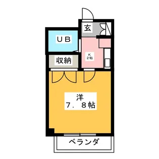 オルフェーブルナガタ【3階】の間取り