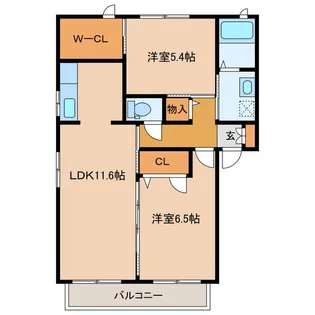 サニー・マサ【1階】の間取り