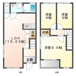 三重県四日市市浜一色町【一戸建】の間取り