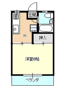メゾンMAI【2階】の間取り