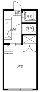 アーバンハイツ【2階】の間取り