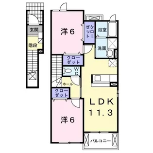 フル・マーク【2階】の間取り