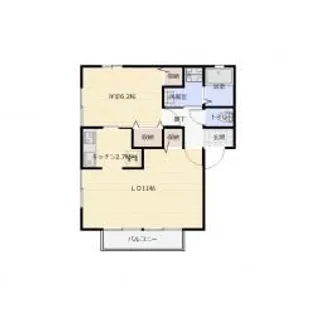 メゾン510 C【2階】の間取り
