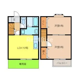 アイリス江南の間取り
