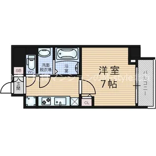 1Kの間取り画像