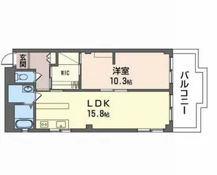 花太コーポ篠尾【2階】の間取り