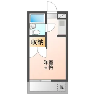 みどりハイツ【1階】の間取り