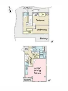 品川ハイツの間取り