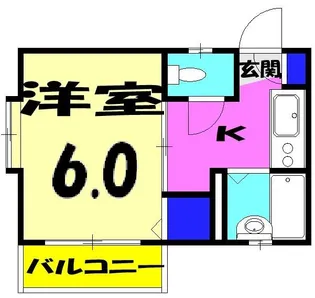 ドミール【2階】の間取り