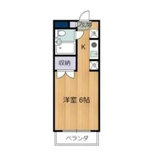 1Kの間取り画像