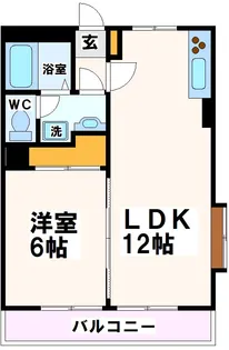 東京都世田谷区喜多見6【マンション】の間取り